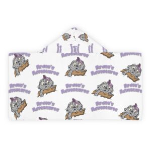 Norman The Cat Youth Hooded Towel