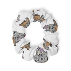 Norman The Cat Scrunchie