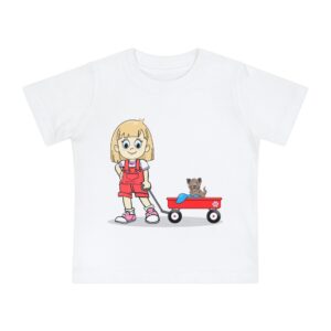 Arden with Wagon- Baby Tee