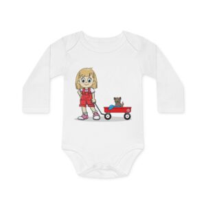 Arden with Wagon-Organic Baby Bodysuit