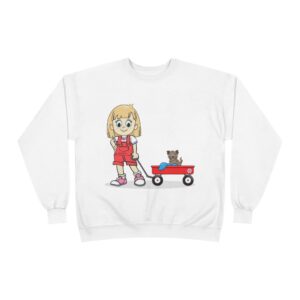 Arden with Wagon -  Kids' Eco-Friendly Sweatshirt