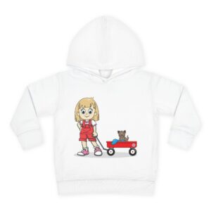 Arden with Wagon -Toddler Fleece Hoodie