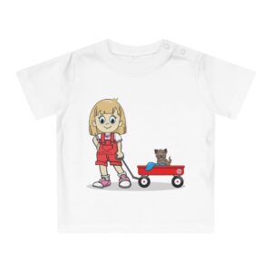Arden with Wagon Organic Baby T-Shirt