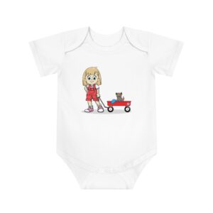 Arden with Wagon- Baby Bodysuit - Perfect for Newborns and Infants