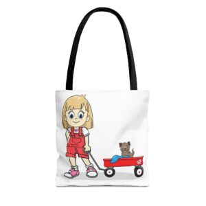 Arden with Wagon Tote Bag — Kid-Friendly